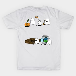 Halloween Ghost Maids T-Shirt